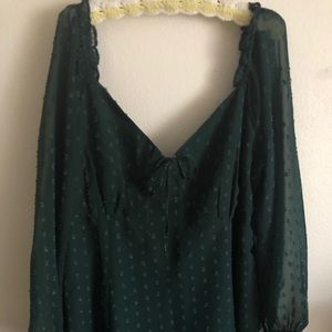 Asos curve off the shoulder mini dress